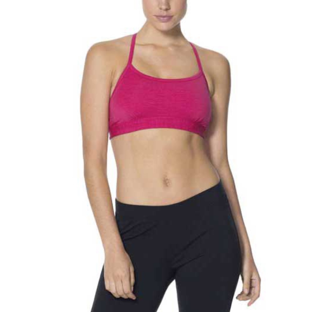 Icebreaker Tiki Bra, merino wool, small, pink